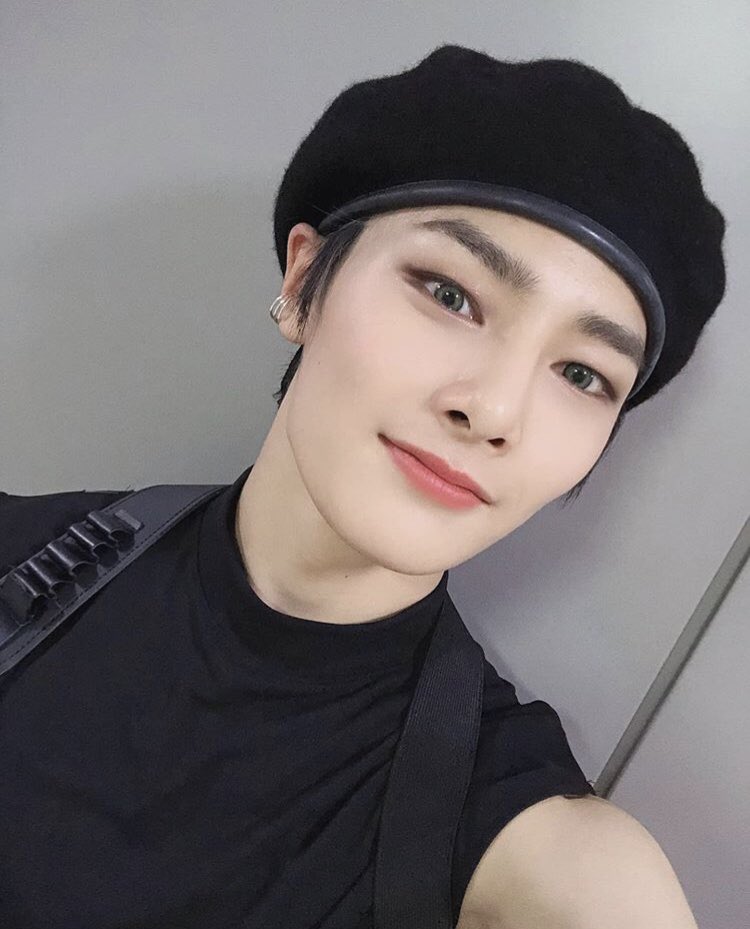 adding these 2 to the thread because jeongin posted  as you can see, I’m obsessed with the beret look