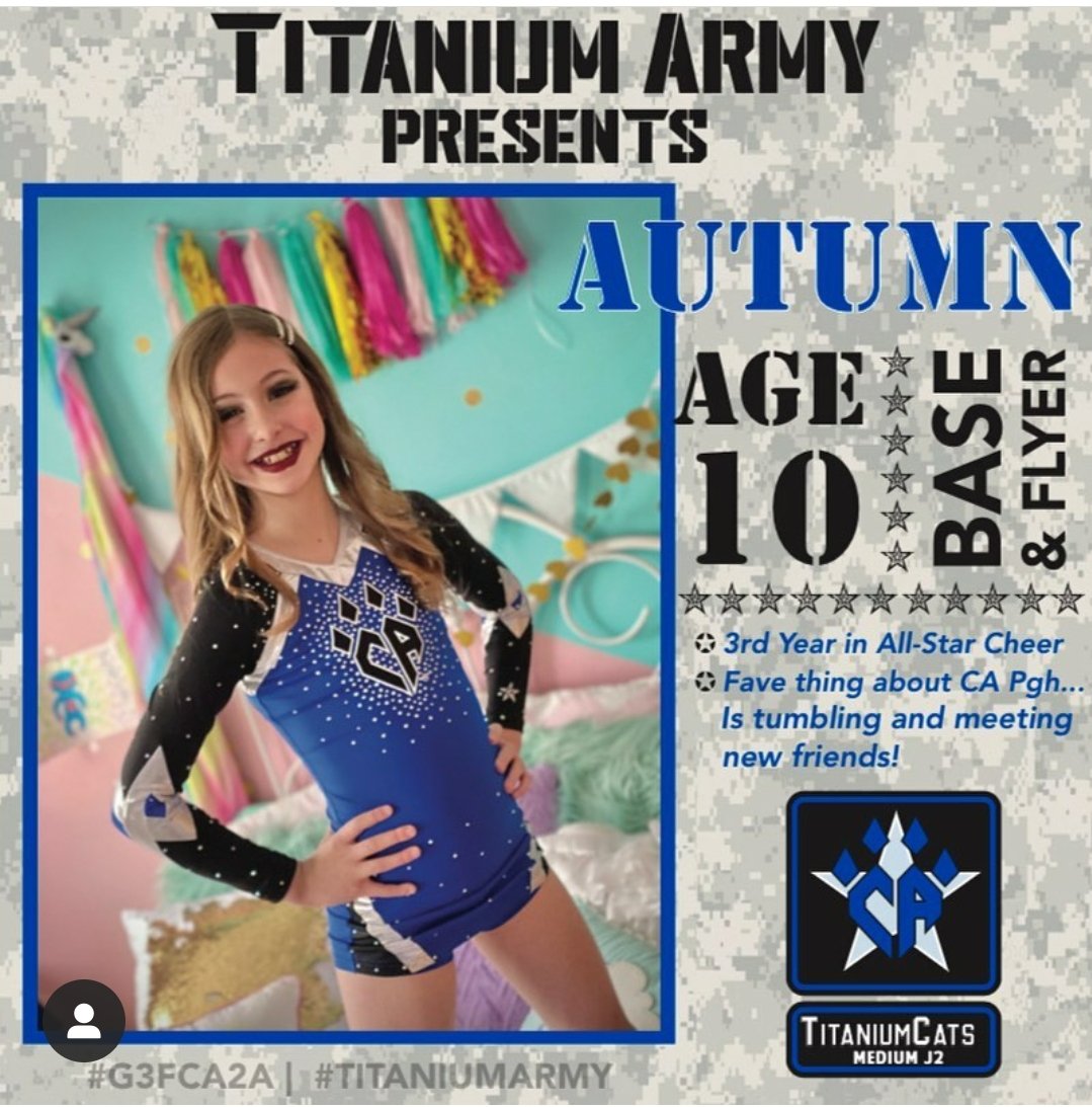 CA_TitaniumCats's tweet photo. #titaniumarmy⭐ #titaniumcats💙🖤 #meettitanium🐾
@CheerAthletics https://t.co/u8yjS5Nf3X