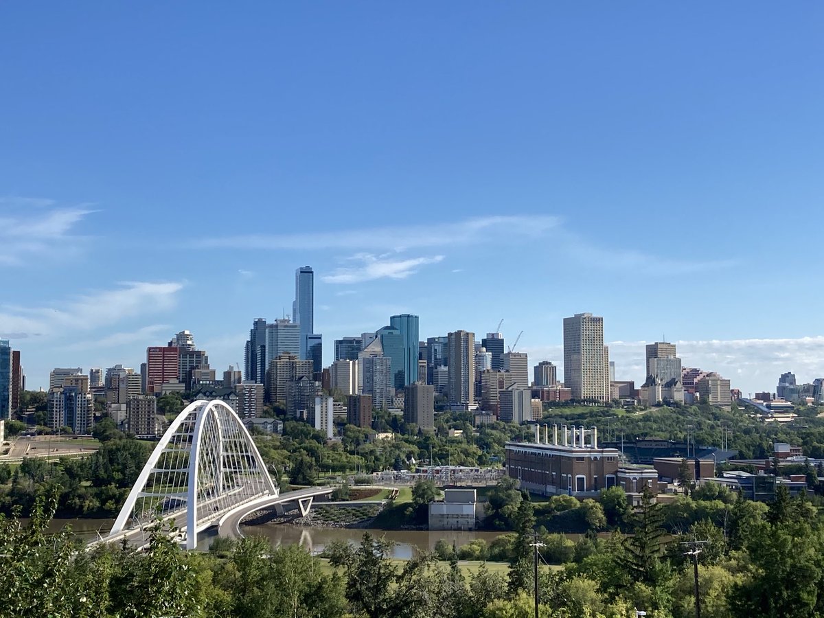 Edmonton, proud “Hub City”.  Play hard and be safe. Go Oilers!