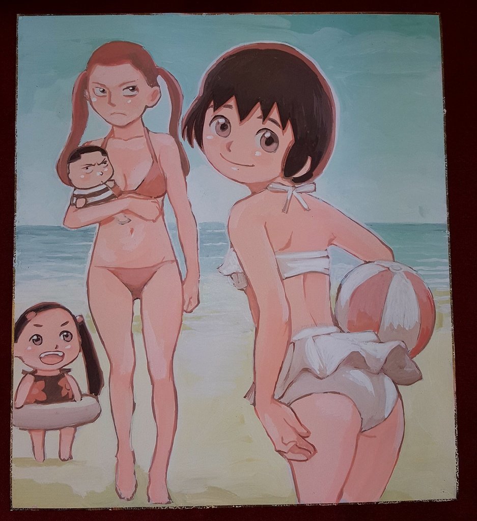 BOOTHからただいま川島よしお
暑中見舞い色紙販売中れす!

https://t.co/TJ2yMLrLOF 
