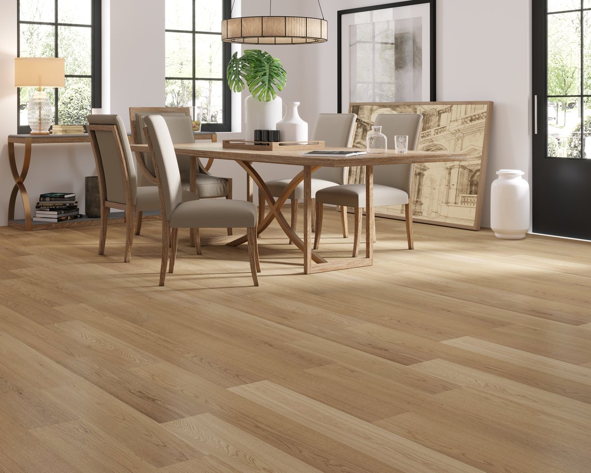 For a pure, natural AB grade oak floor, nothing beats Nature in the Sierra Collection. The colour of the wood shines through to the surface without any stains or dyes. Every distinctive feature of the wood’s character is revealed in stunning beauty. #flooring #timberfloors