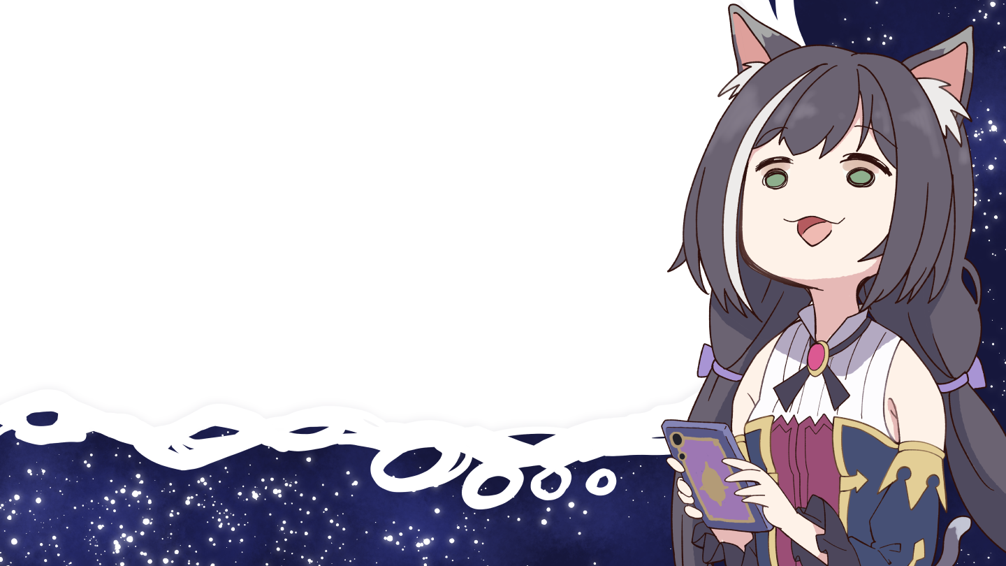 みどりのちや 水着キャルちゃん復刻記念に 宇宙キャルちゃんの素材セット置いときますね