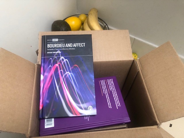 Great to get this in the post today, it actually feels like the book is finished once you get the hard copies! 1/n