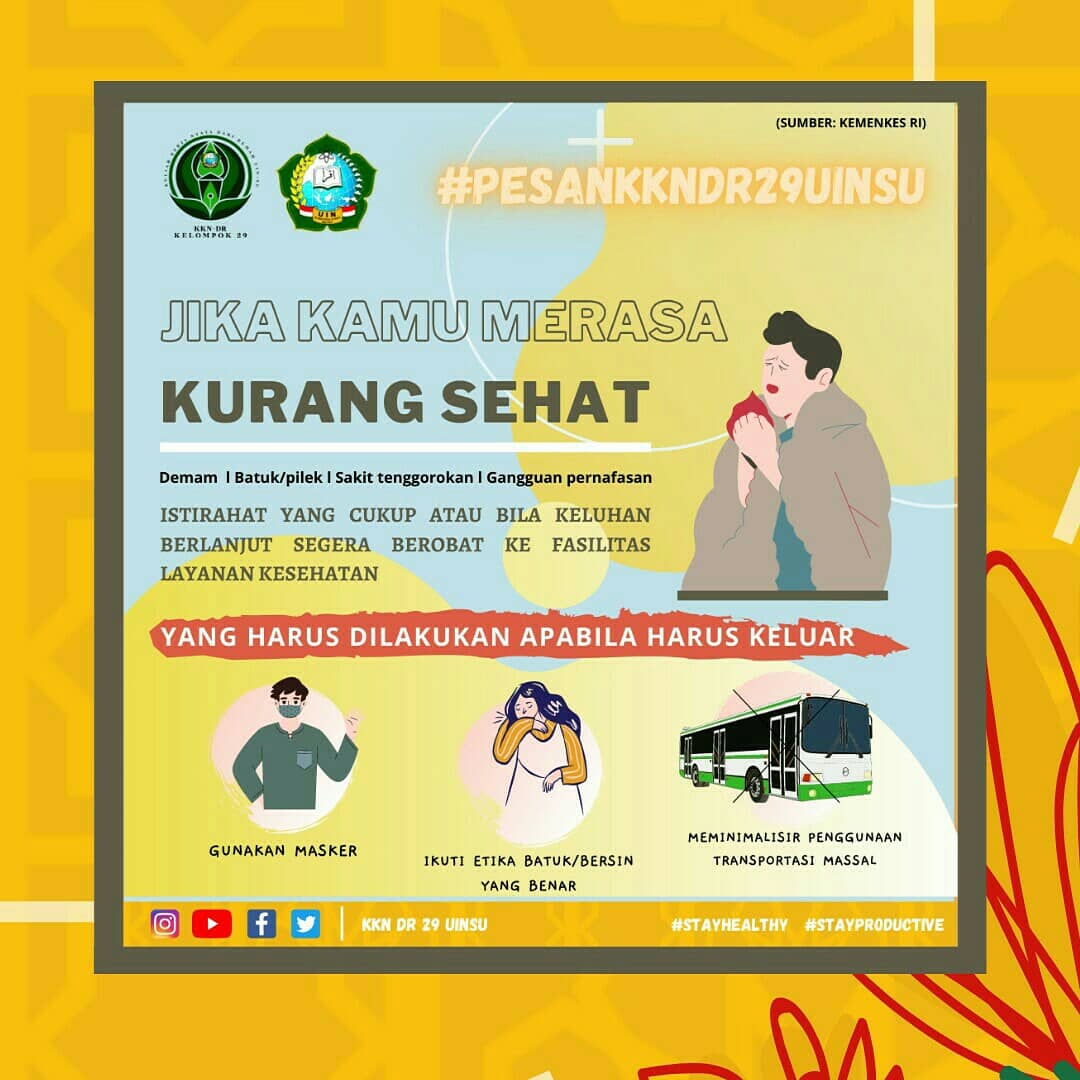 kkn_29's tweet photo. #PESANKKNDR29UINSU is back! siapa disini yang selalu pantengin hashtag andalan ini?😆

Stay safe, stay productive!✨
#DAY10 #KKN #KKNDR #UINSU #NEWNORMAL https://t.co/tdcKLtwzMU