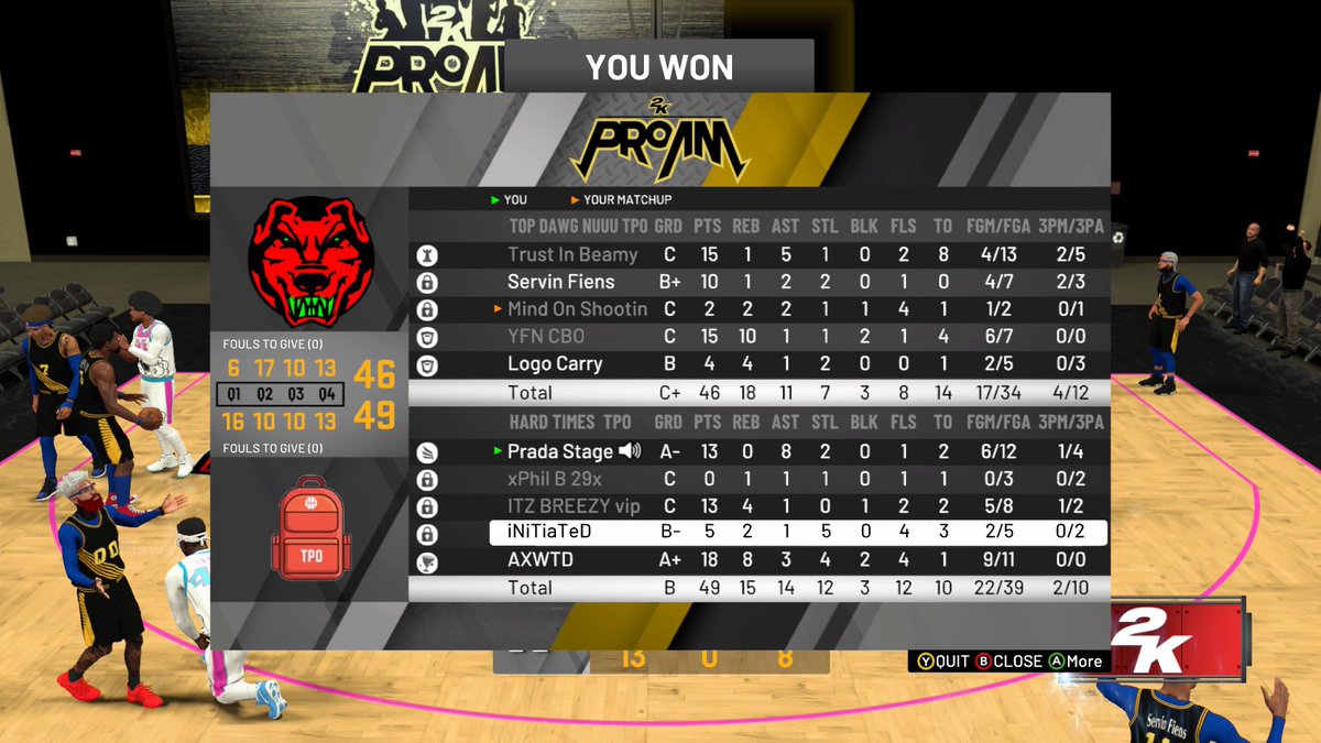 Gg to Top Dawg as we advance to The next round of <a href="/TPOLeague/">Szn13🎒</a> preseason tourney 
@pradaaStage 
@ItzBreezy_vip 
<a href="/kiDSaYs/">M. Kong</a> 
@Axwtd1 
<a href="/RealPhilB29/">xPhil B 29x</a>