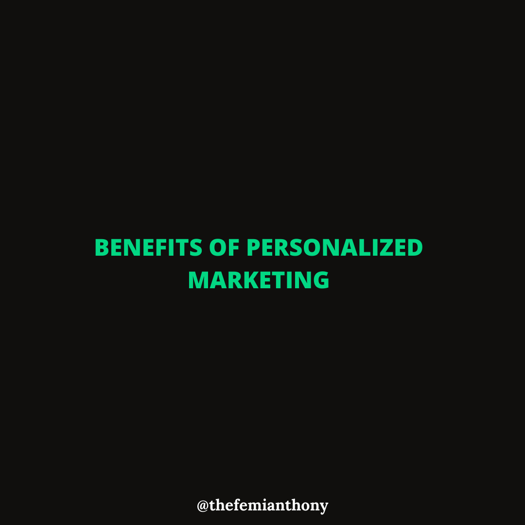 This disruption has seen the Millenial Audience move from passive listeners to people who want to actively connect with brands, represent them & be a part of their communityPersonalized Marketing won't just sell your products but it will develop that brand-consumer relationship