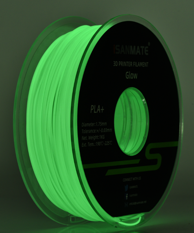ISanmate's tweet photo. iSANMATE 3D printer glow PLA filament
https://t.co/jrBoxdmOGv
The print sharing from@J❤
Prints perfect and is super bright
Glows for hours, prints well at 195 for my monoprice mini delta. Had 0 problems with not sticking to the plate. https://t.co/Vz8Z4k9CZO