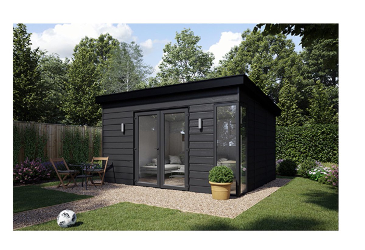 county_ltd's tweet photo. We are now supplying and installing Kyube garden buildings! Your perfect stay at home office and a great addition to any home. For a brochure or prices email us at info@countywindows.com https://t.co/l0CnaHukVG