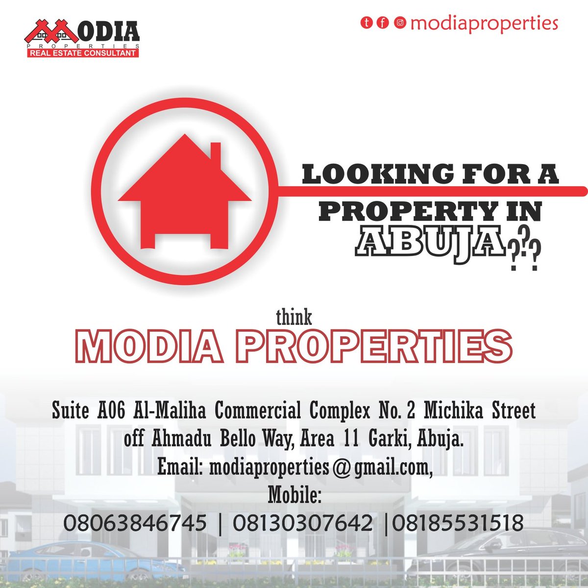 ModiaProperty's tweet image. Good morning, how may we help you?