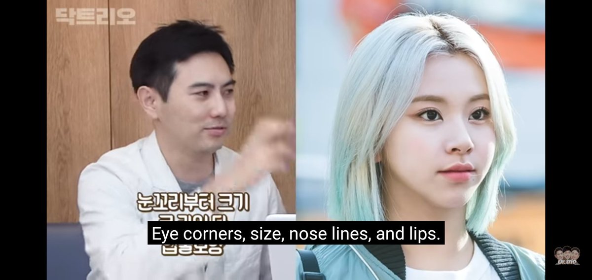 CHAEYOUNGas expected with our lil cub her perfect cat features makes her beauty even more striking. She can be cute and charming but she's really charismatic. I love the duality and versatility of her beauty.