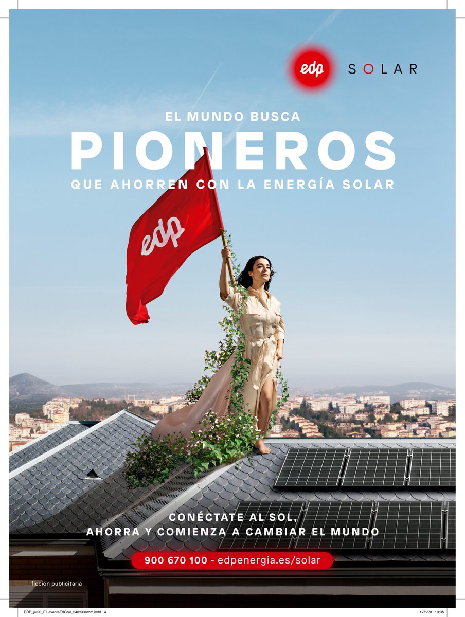 AnunciosRevista's tweet photo. ☀️☀️☀️ La energética @EnergiaEDP acaba de lanzar, de la mano de @elrusoderocky_, la primera campaña de #EDPSolar 👇 #energíasolar
🔗https://t.co/E2S5HiIaQp https://t.co/HOLZ2OGW7T