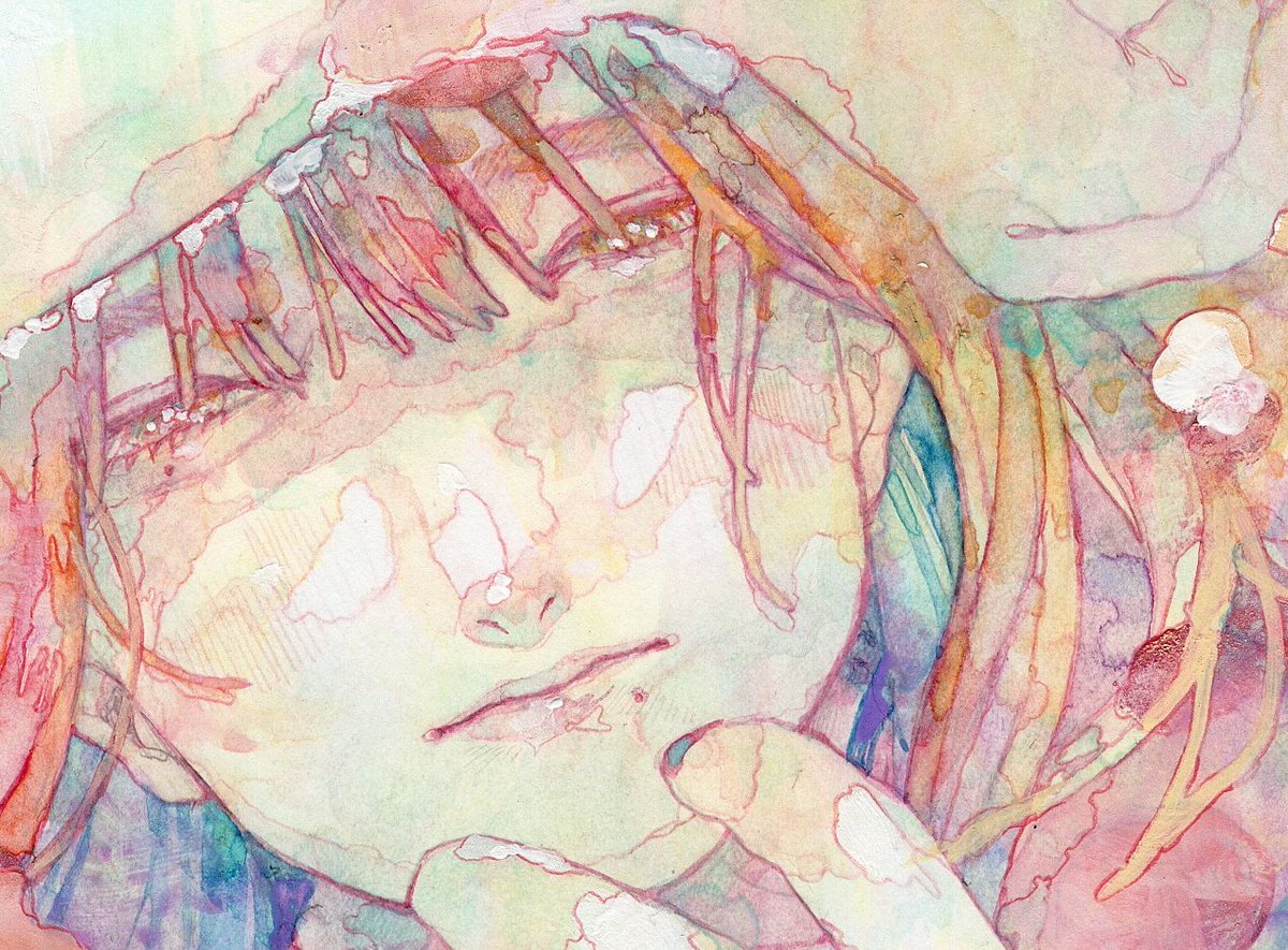 「もう夢は見られない 」|オカユウリのイラスト