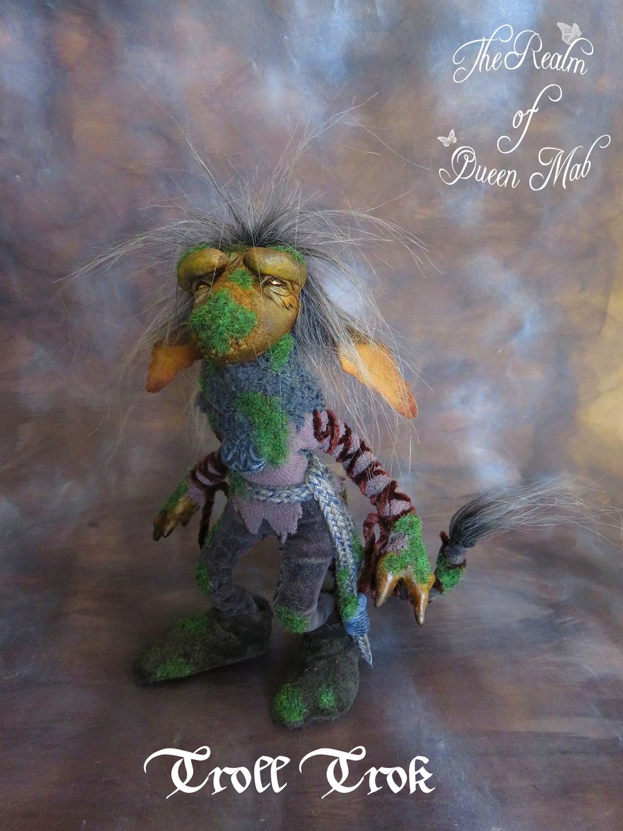 Ellenweor's tweet photo. My last work. Littles dolls.
#fantasycreature #Poseabledoll #fantasydoll #handmadedoll #Fantasycharacter #Froudian #artdoll #fimoart #Faerie #faerieart #Fae #polymerclay #handmadeart #dollmaker #cutethings #littlecute #troll https://t.co/WMRKVewU8j