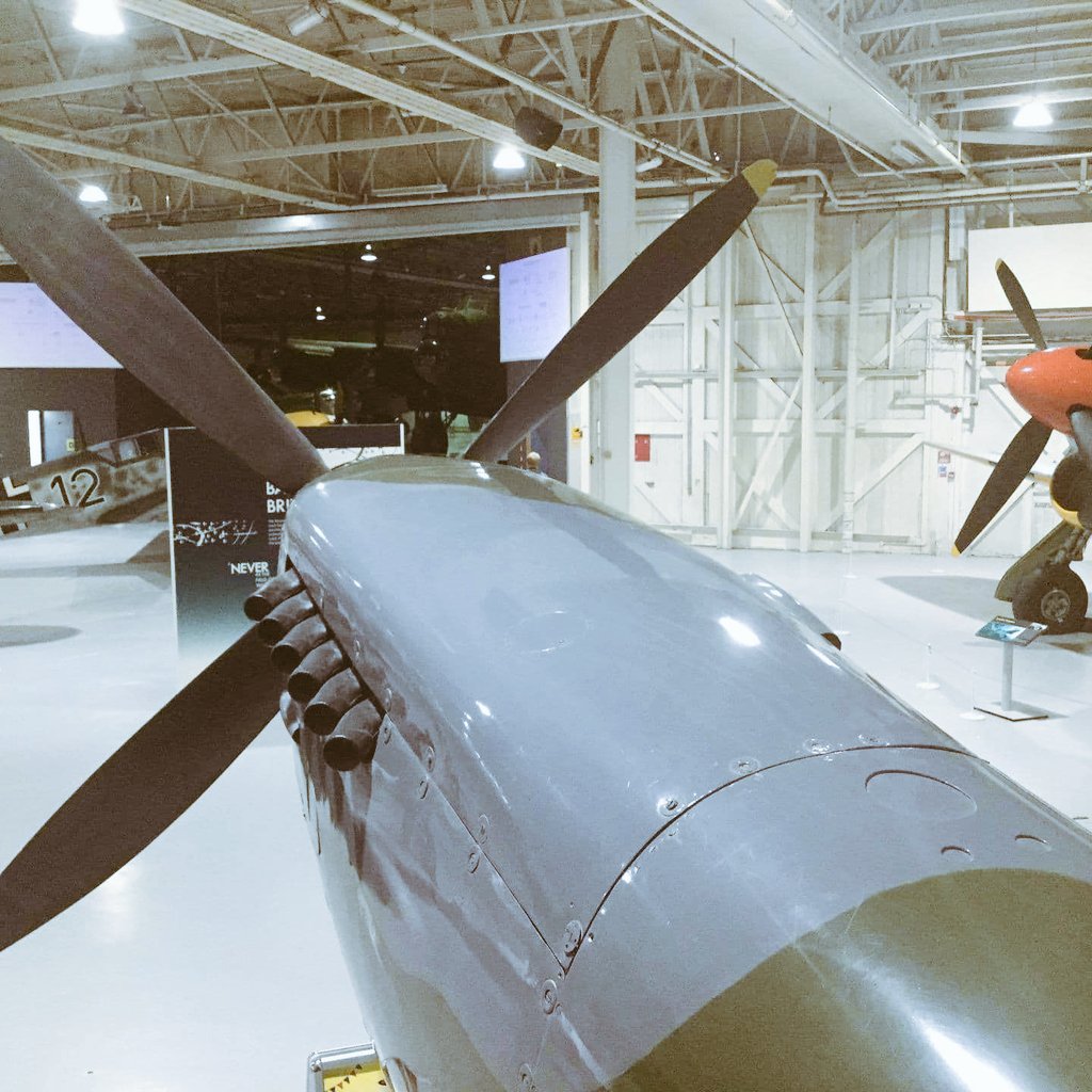 SpitfireFilly's tweet photo. A year ago today! ✈ #spitfire #mkXVI @RAFMUSEUM https://t.co/71RlOtWKmm