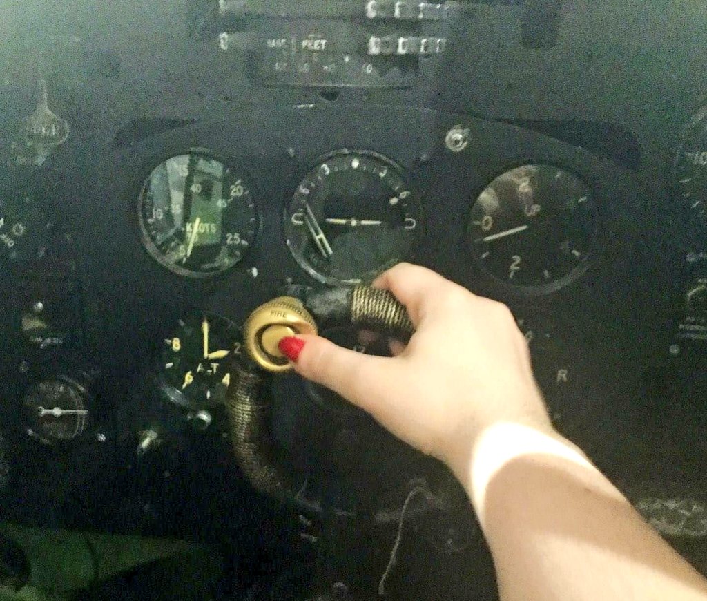 SpitfireFilly's tweet photo. A year ago today! ✈ #spitfire #mkXVI @RAFMUSEUM https://t.co/71RlOtWKmm