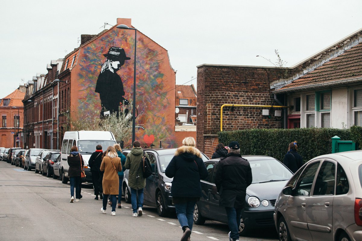 laCPublique's tweet photo. | UNE GALERIE A CIEL OUVERT |
Découvrez le parcours #arturbain autour de la Condition Publique !
Choisie par les habitants du quartier, l’oeuvre monumentale de @TedNomad a été baptisée Djenna, “paradis” en arabe littéraire. A découvrir dans le Jardin du Bonheur #roubaix ! https://t.co/ZmzvOt04IP
