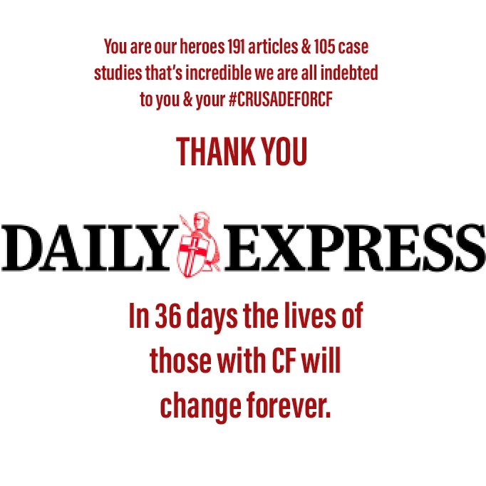 Alidilly's tweet photo. Today’s countdown is a Thank You to @Daily_Express as well as u @blakeydark @MattHancock they took on our plight &amp; promised 2 see it through,  I can’t stress enough what a huge part of our campaign they hv been @ChrisMRiches is a true CF hero, thanks @g_maynard and Lee Madz too. https://t.co/GKtVKCegQr