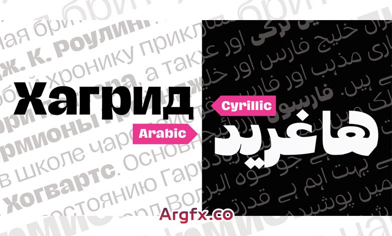 ArgfxCo's tweet photo. عائلة #خط هاغريد HAGRID
خط مكون من 24 وزن ويدعم العربية ولغات أخرى
حصرياً على #جرافيكس_العرب https://t.co/FUOEXqjfY6
https://t.co/XIq9FoSv8e
#argfx #font
@tareqalizzy @ruzaiq_adv @naifshpoor2020 @bahel733 https://t.co/yvBjbl6ff1