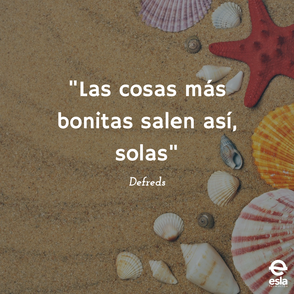 EslaCentros's tweet photo. "Las cosas más bonitas salen así, solas" -  @Defreds
¡A por una nueva semana! 
#BuenosDías #FelizLunes https://t.co/24meYC0GTx