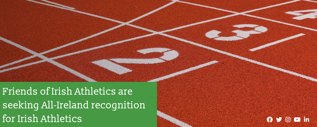 Visit our website friendsofirishathletics.ie