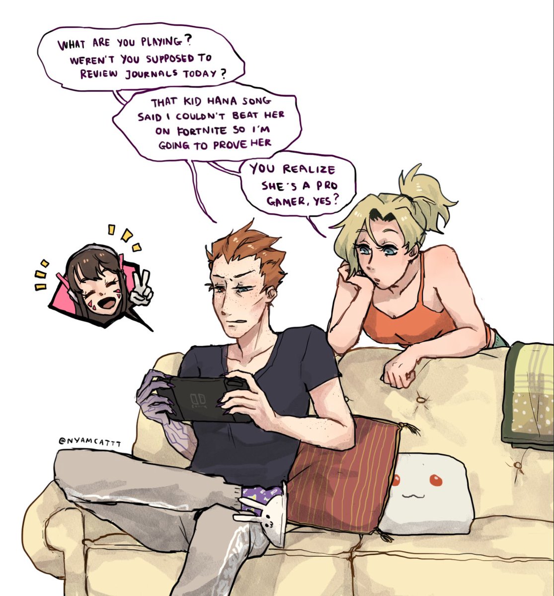 no one:

absolutely no one:

me: ok but overwatch x fortnite crossover (with a hint of moicy) 
