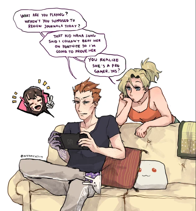 no one:

absolutely no one:

me: ok but overwatch x fortnite crossover (with a hint of moicy) 