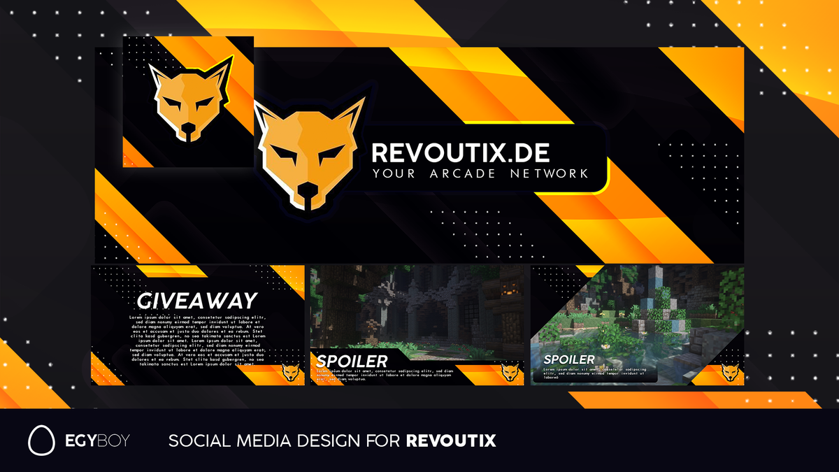 EgyBoy_'s tweet photo. Social Media Design für @RevoutixDE 

#Design #Grafik #Banner https://t.co/NbZrmBDmUG