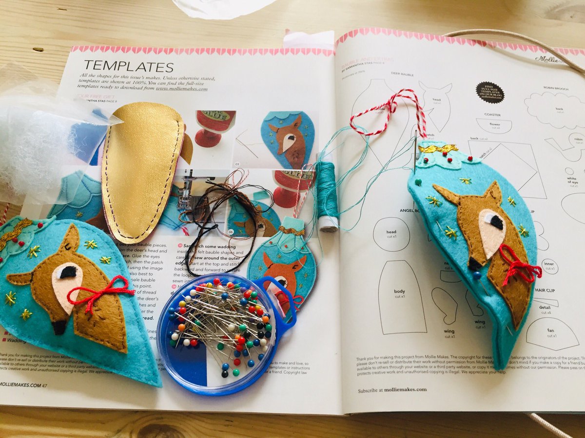 rhicook's tweet photo. @parenthesised Snap! #AtHomeYALC #YALCAtHome crafting 😁 @MollieMakes https://t.co/jKBJ8H5asX