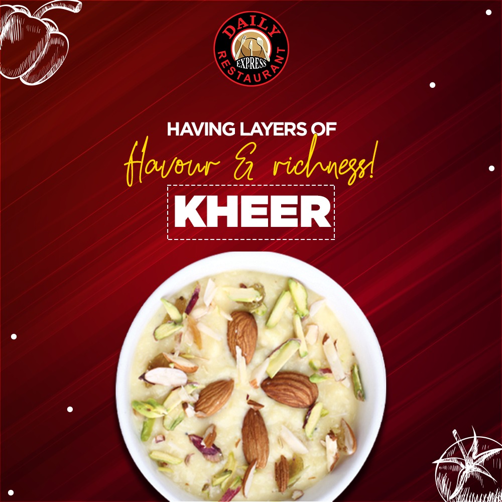 Dailyrestaurant's tweet photo. When the sweet tooth comes knocking, let us dish up one of our luscious desserts. Kheer - the all time favorite.

#DailyExpressRestaurant #Dinein #Delivery #OrderNow #desifood #Kheer #Dessert https://t.co/1BrCZsTtfM