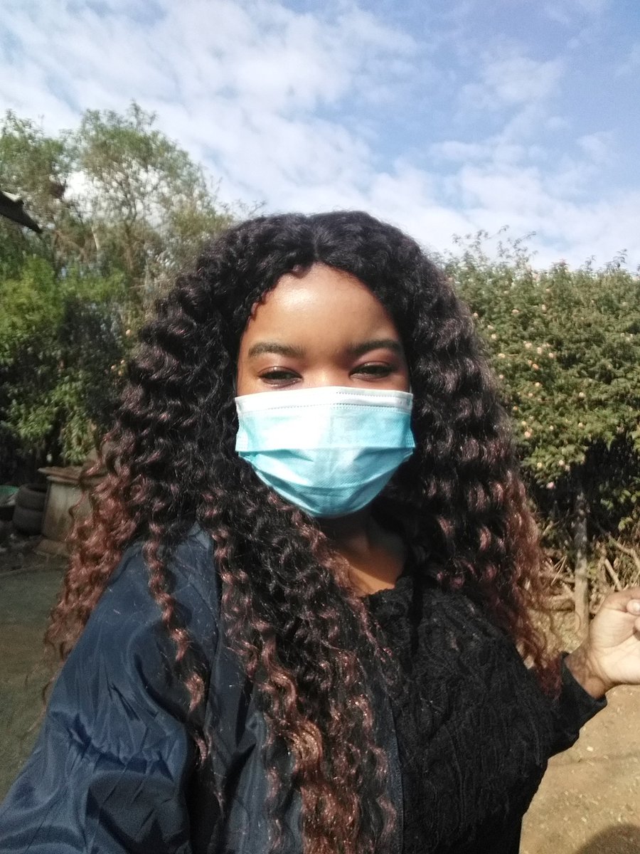 MntamboCindy's tweet photo. Being safe https://t.co/aezAHVeKRV