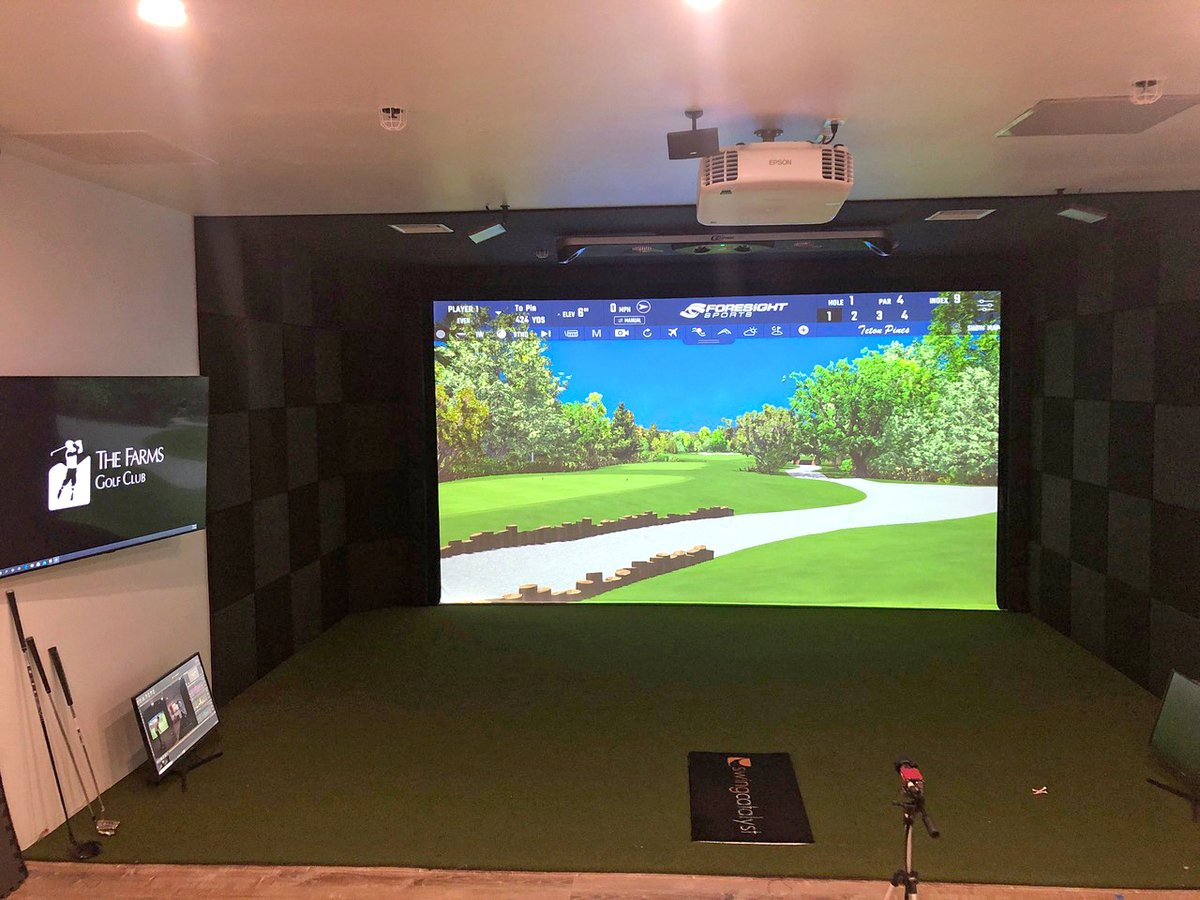 SwingCatalyst's tweet photo. Some snapshots from our install at @thefarmsgc with @ForesightSports 💥 https://t.co/dsEg89cXdU
