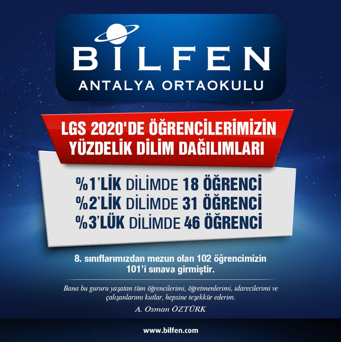 sinem_inanc's tweet photo. Başarı tesadüf değildir. Emeği geçen herkese sonsuz teşekkürler...
Bilfen'li olmak ayrıcalıktır.
#bilfen #bilfenliol #antalyabilfen #lgs2020 https://t.co/5oHnePUCZM