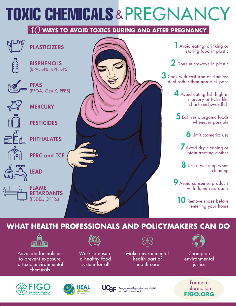HealthandEnv's tweet photo. The impacts of toxic chemicals before, during and after pregnancy can no longer be ignored.
@FIGOHQ, @UCSF_PRHE & @HealthandEnv are bringing you 10 tips on #HowToAvoidToxicChemicals: https://t.co/0P7PqA4SM3 https://t.co/fpVCtFOCgV