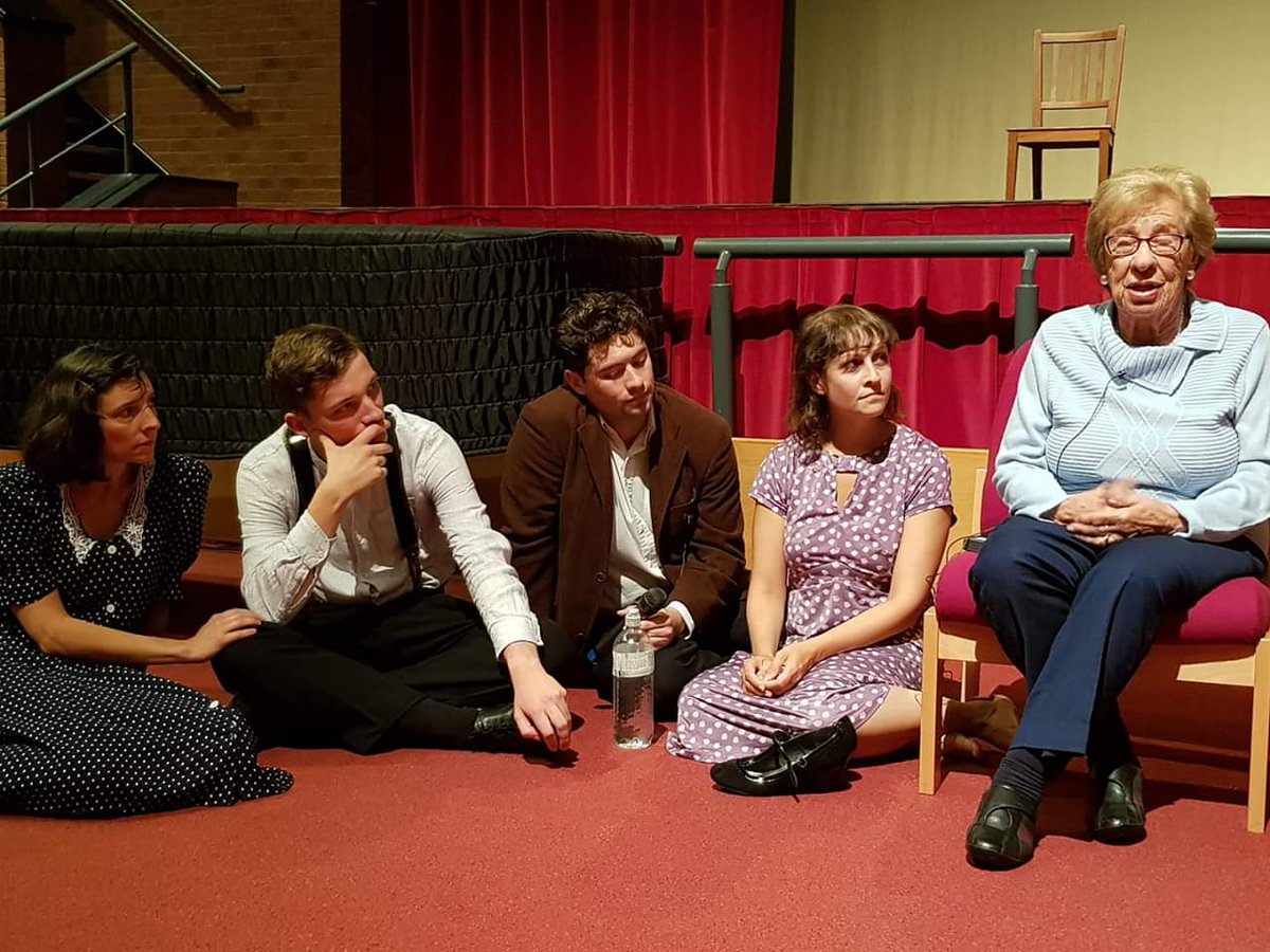 UK pals: Want to learn about #antiSemitism, or talk more about in schools but don't know how? Follow/book @And_Then_Play. It is a stunning educational play I toured with before lockdown in collab with/based on the true story of Holocaust Survivor, #EvaSchloss and her family.