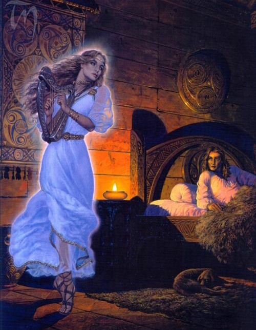 MitologiaCelta's tweet photo. Las historias de Daghda son abundantes! Una de ellas cuenta cómo Dagda tuvo una aventura con Boand, la esposa de Elcmar. Para ocultar su aventura, el Daghda dejó el sol quieto durante nueve meses y, por lo tanto, su hijo, Aengus, fue concebido y nació en el mismo día. https://t.co/jxlXP0S8tE