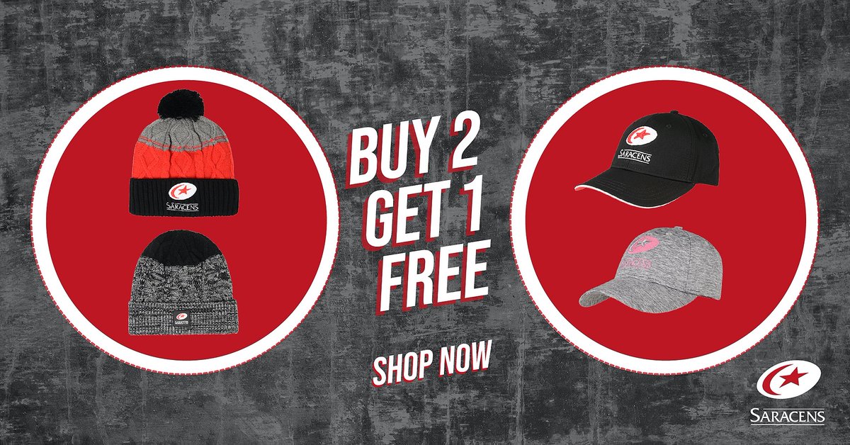 saracens bobble hat
