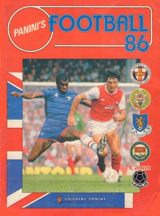 retrofootballnw's tweet photo. My first ever Panini sticker album Football 86 had #paulcanoville and #briantalbot on the cover
#arsenalfc #chelseafc #Panini #retrostickers https://t.co/0aC5MtqTR2