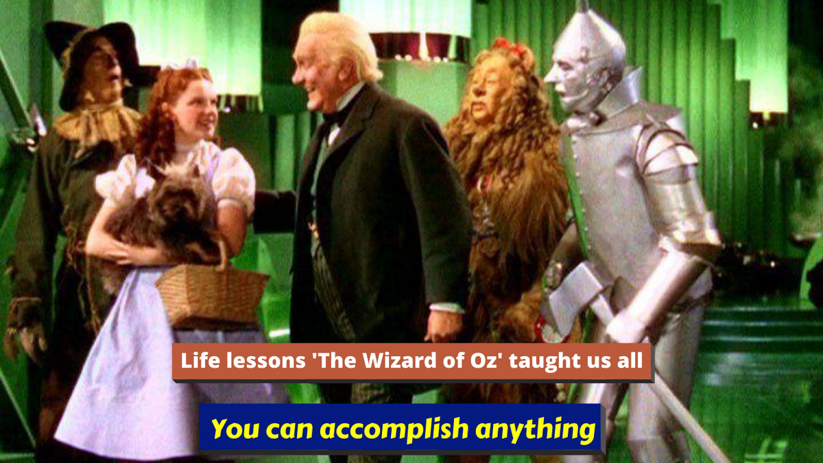 WizardWasOdd's tweet photo. The Scarecrow wanted a brain. The Tin Man wanted a heart and the Lion wanted to be brave. Even though they thought they had to ask the Wizard to grant their wishes, they found those traits inside themselves.

#wizardofoz #wizard #book #BookBoost #bookworm #bookworms #bookaddict https://t.co/MVPaT2Lthl