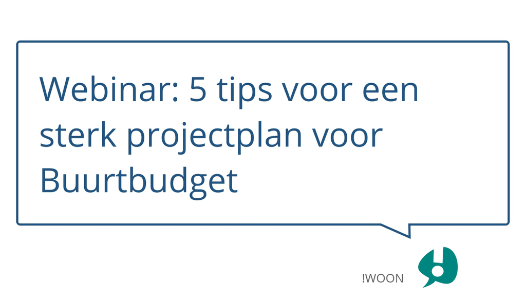 Webinar: 5 tips voor een sterkt projectplan voor Buurtbudget. Di 28 juli 19.30 - 20.30. Deelname gratis. Aanmelden via de link, kan met computer, tablet of telefoon.  👉 lttr.ai/UN8a

#tips #buurtbudget