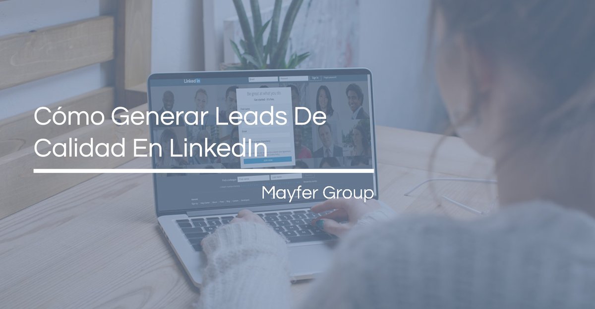 GroupMayfer's tweet image. ¡Saca partido a tus #RedesSociales para tu negocio! ¿Quieres atraer Leads de calidad a través de #Linkedin? Te contamos cómo en el siguiente artículo. 

mayfergroup.com/post/como-gene…

#estrategiadeventas #socialmarketing #socialmedia #coachingempresarial