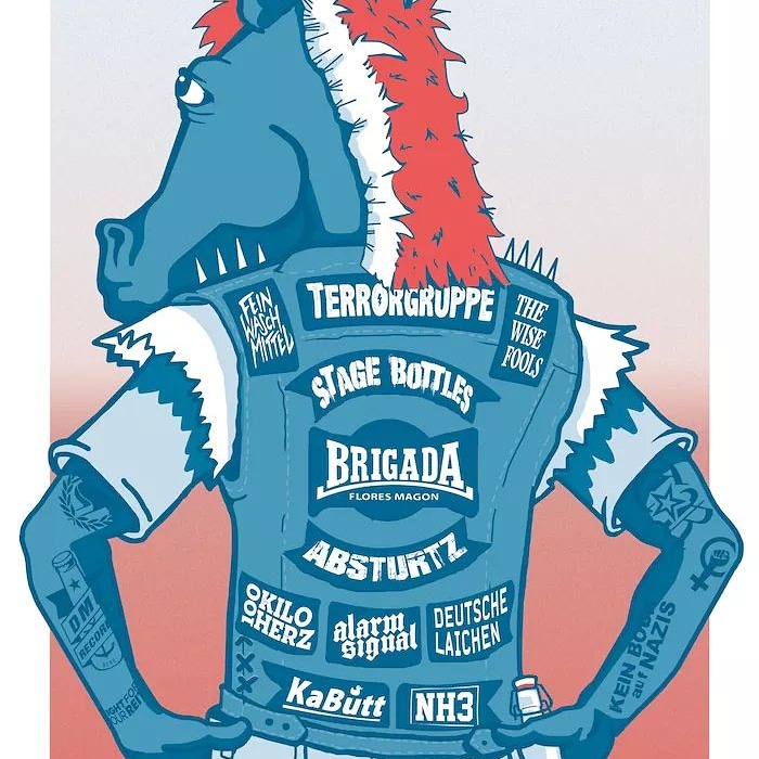 Bern sera une étape de la résurrection de #brigadafloresmagon. Grosse konzert à la Grosse Halle. 30 janvier 2021.