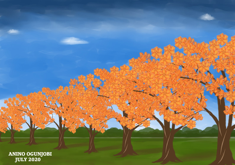 aninoogunjobi's tweet photo. Daily Art Exercise: Day 34: Watercoloured Landscape with Blooming Trees.
#MadewithclipStudioPaint, #DigitalArt, #AninoOgunjobi, #CraftBlog, #CraftBlogger, #WatercolouredLandcape, https://t.co/b0TvgHuc3T
