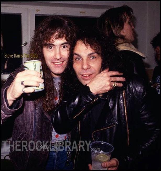 OfficialRJDio's tweet photo. Ronnie and Steve Harris of @IronMaiden! https://t.co/wtfWfzuN7B
