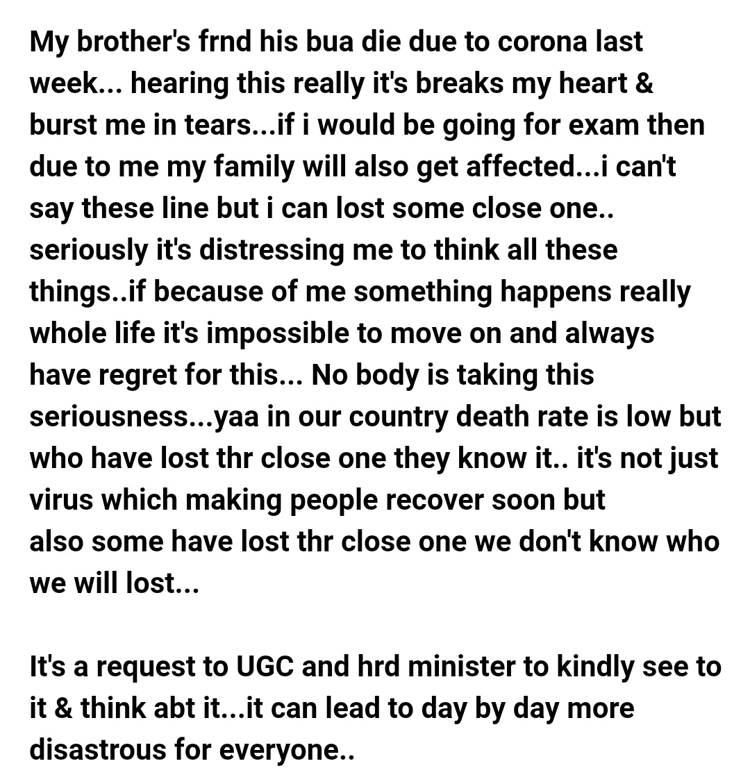 chaitalim09's tweet photo. It's a real incident please think abt it.. only last hope is frm supreme court only left... praying that we student get justice..🙏🙏
#StudentsInSCAgainstUGC 
#StudentsInSCAgainstUGC
@HRDMinistry @DrRPNishank @narendramodi @AmitShah @PMOIndia @drdineshbjp @myogiadityanath https://t.co/oJETXrO5PB