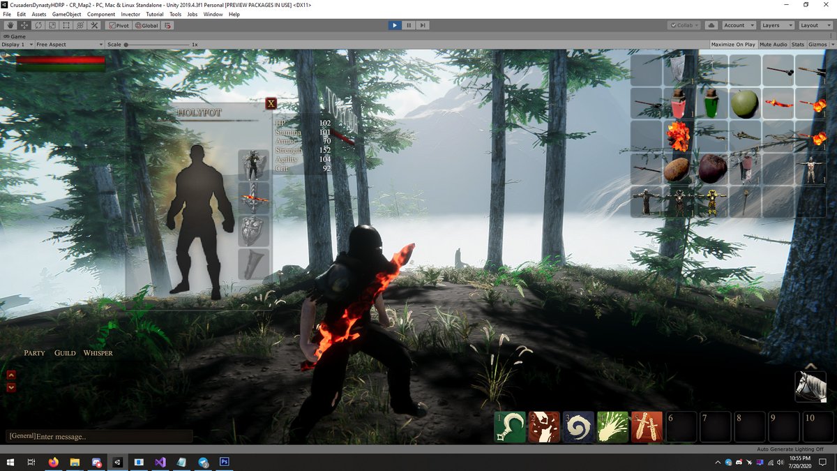 A couple of teaser screenshots of the game 😃 #gaming #indiedev #crypto #phantasma