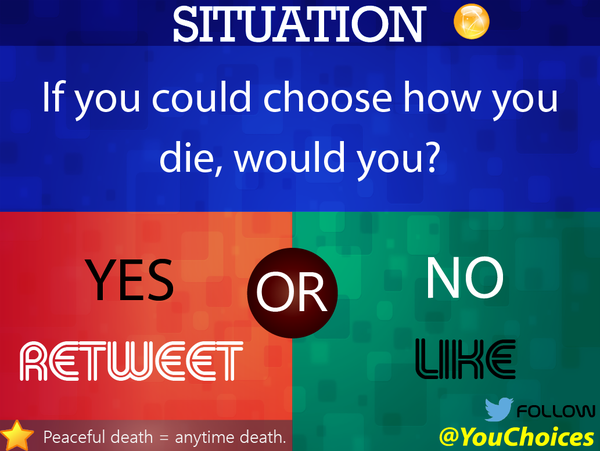 YouChoices's tweet photo. Would you? https://t.co/sXd3pxkI6i