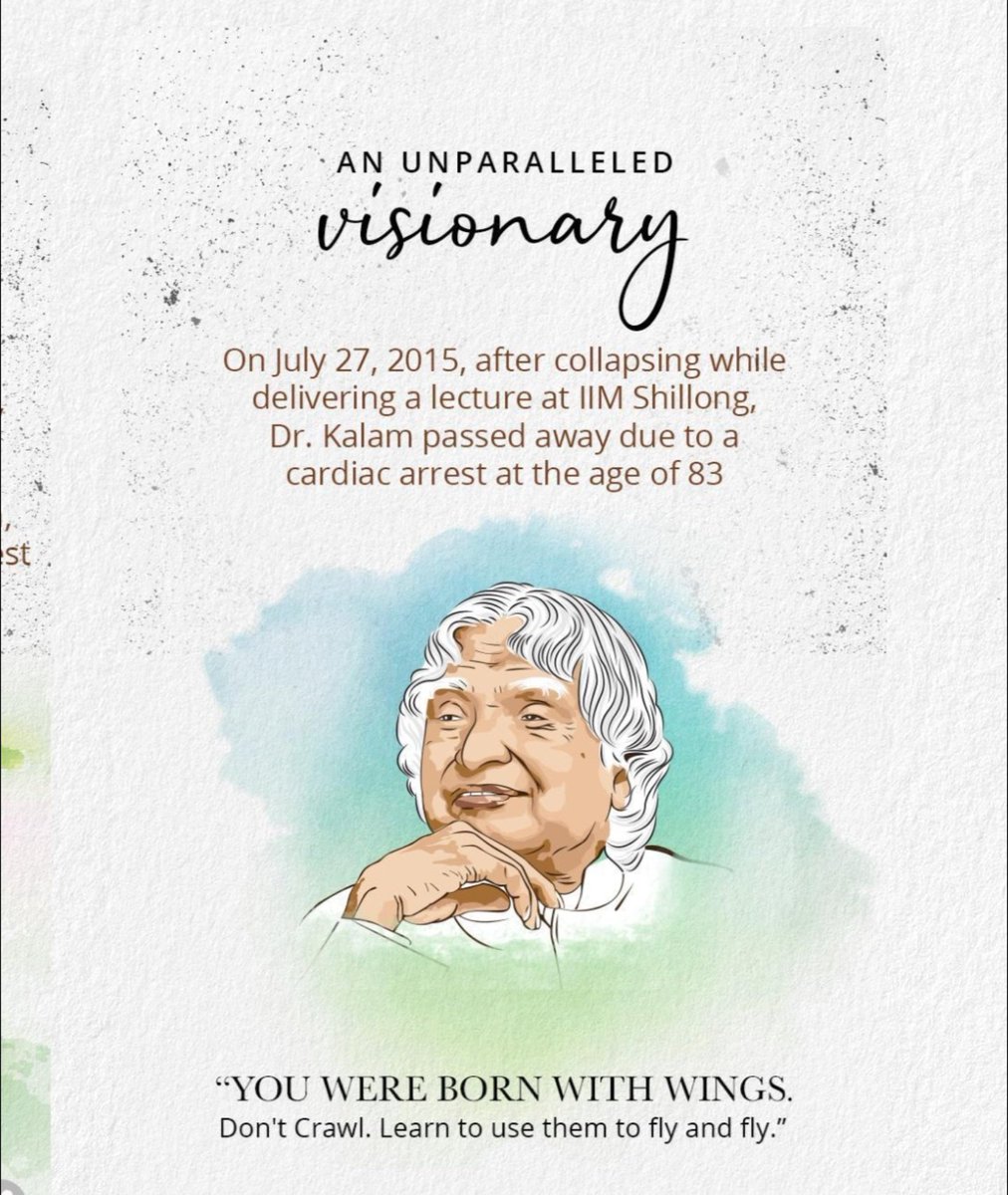 i_amsuhas5's tweet photo. Remembering the visionary Bharat Ratna "Sir APJ Abdul Kalam" https://t.co/ZsGaHk3ewq