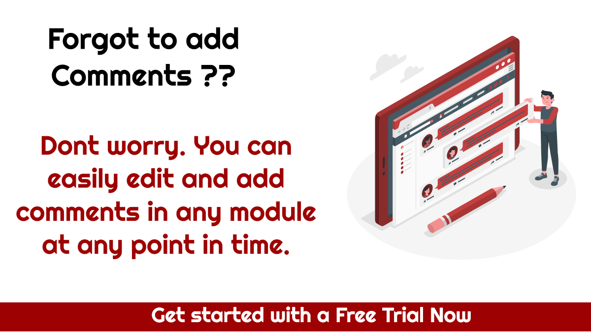 SolidPerformers's tweet image. Forgot to add Comments ??
Don't worry. You can easily edit and add comments in any module at any point in time.

Get started with a Free Trial Now
solidperformers.com

#managebusiness #everydaybusiness #addcomments #leadmanagement