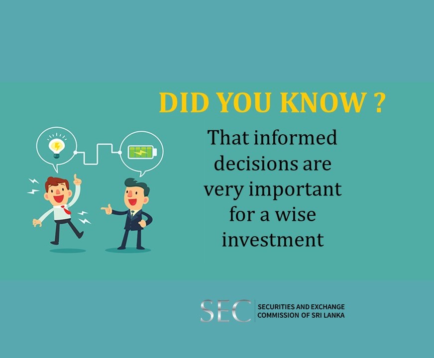 SEC_SriLanka's tweet photo. Did You Know // ඔබ දැන සිටියාද // உங்களுக்கு தெரியுமா? #CapitalMarket #StockMarketRegulation #DidYouKnow #SEC https://t.co/E9wP1976fT