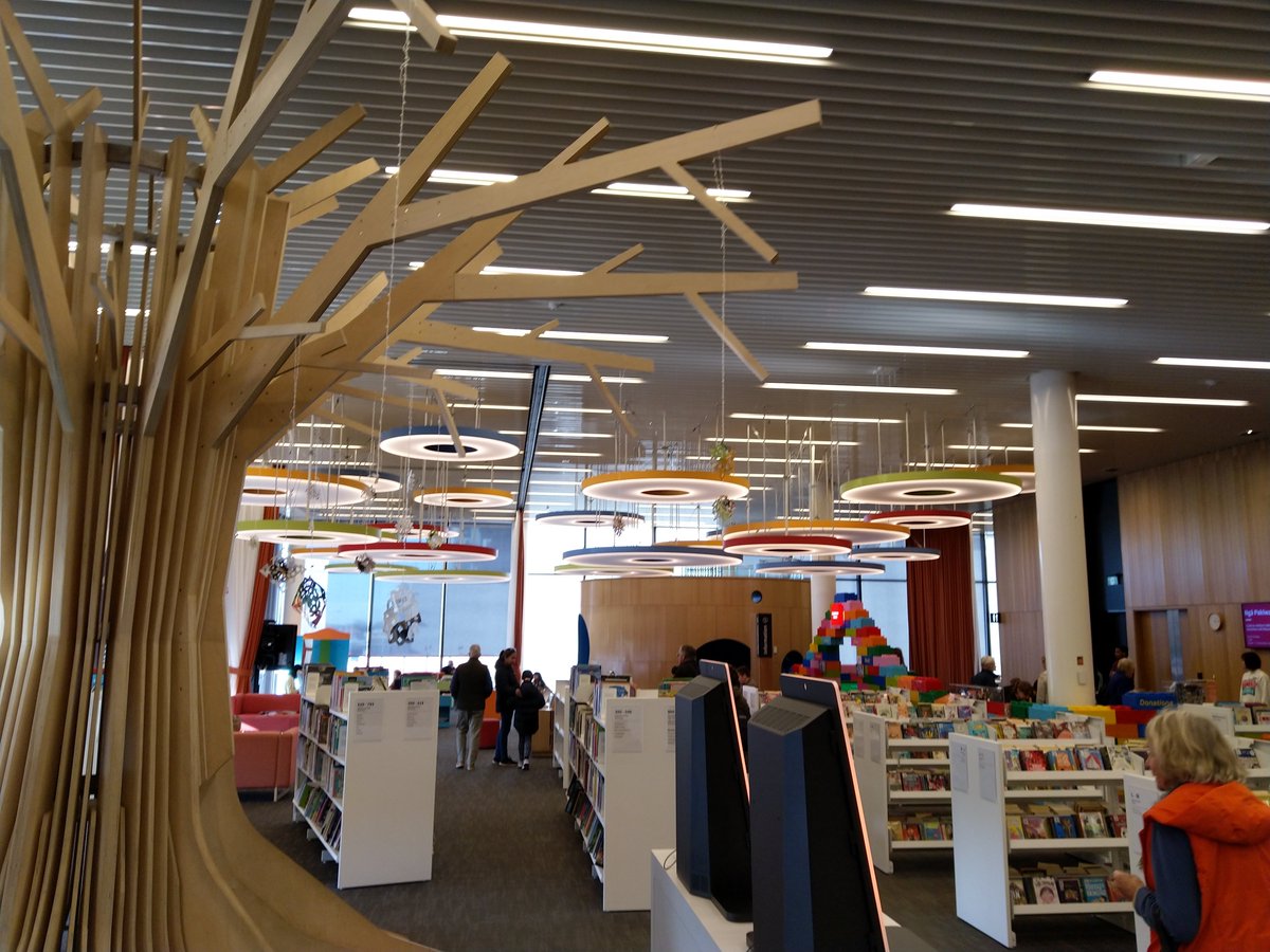 I think Christchurch is also a candidate for best city for kids. Aside from the increased freedom from being able to bike around, there’s the most incredible playground I’ve ever seen, and a wonderful kids space at the library (12/15)